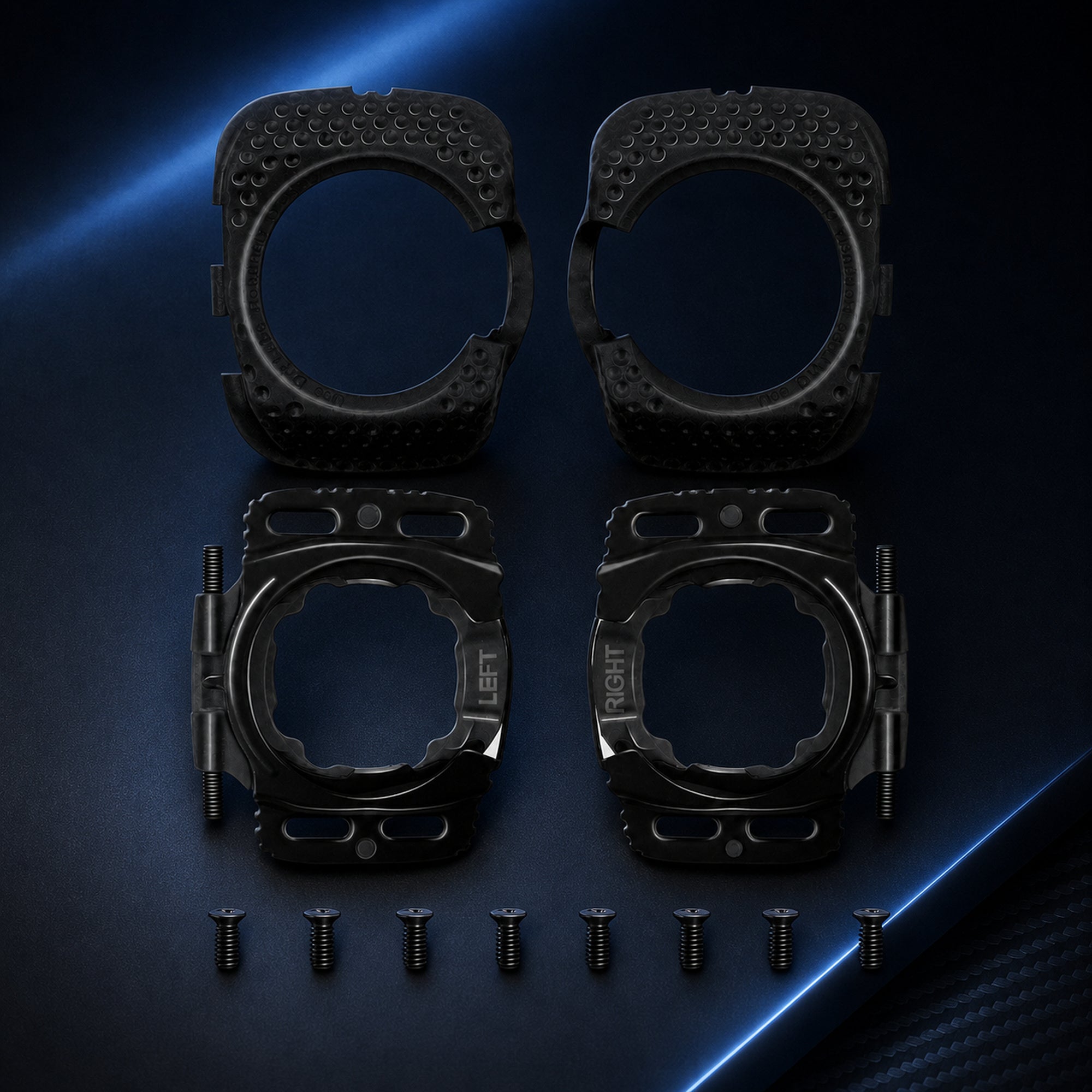 Road Bike Cleat Set Compatible with Wahoo SPEEDPLAY ZERO, 4 Colors