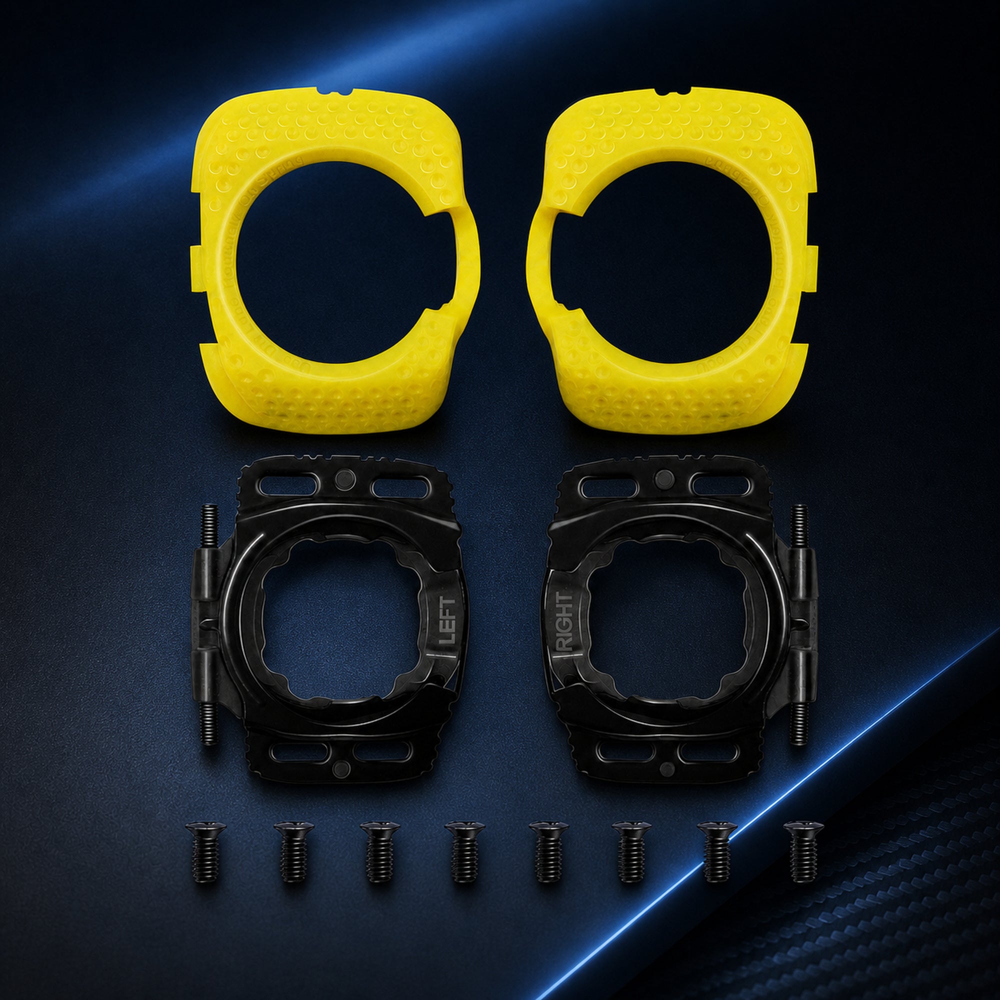 Road Bike Cleat Set Compatible with Wahoo SPEEDPLAY ZERO, 4 Colors