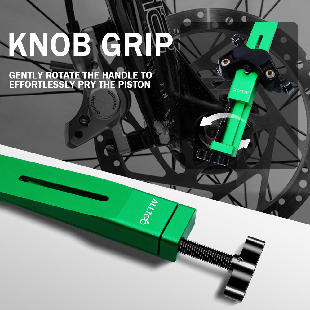 Hardened steel brake piston press tool with machined pressing tips
