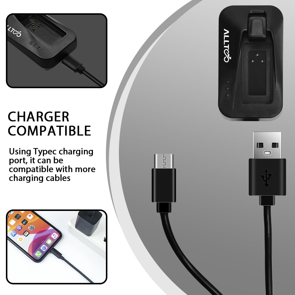 USB charging cable and compact battery charger for SRAM AXS eTap compatible batteries