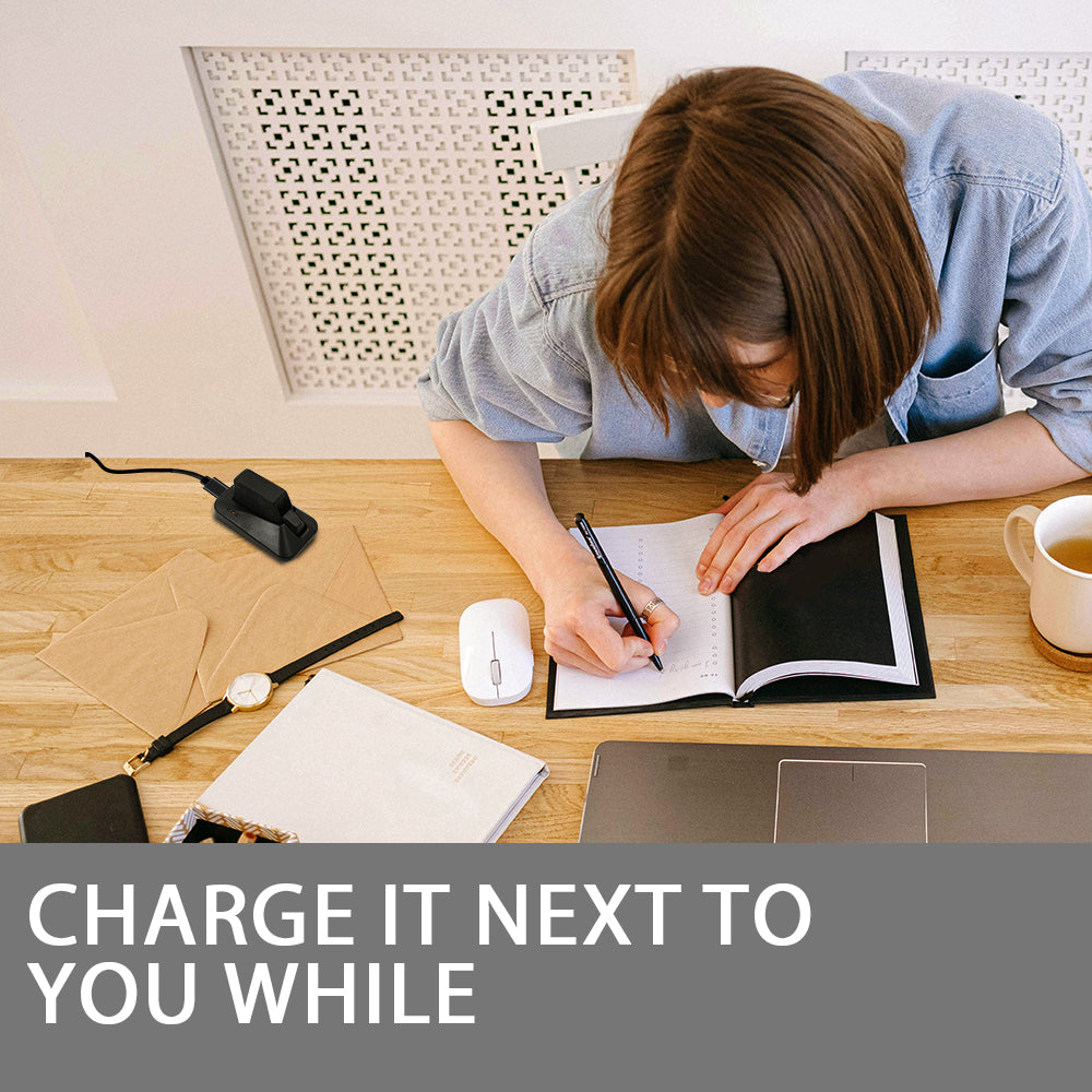Compact bike battery charger for SRAM AXS eTap battery charging at home or workspace