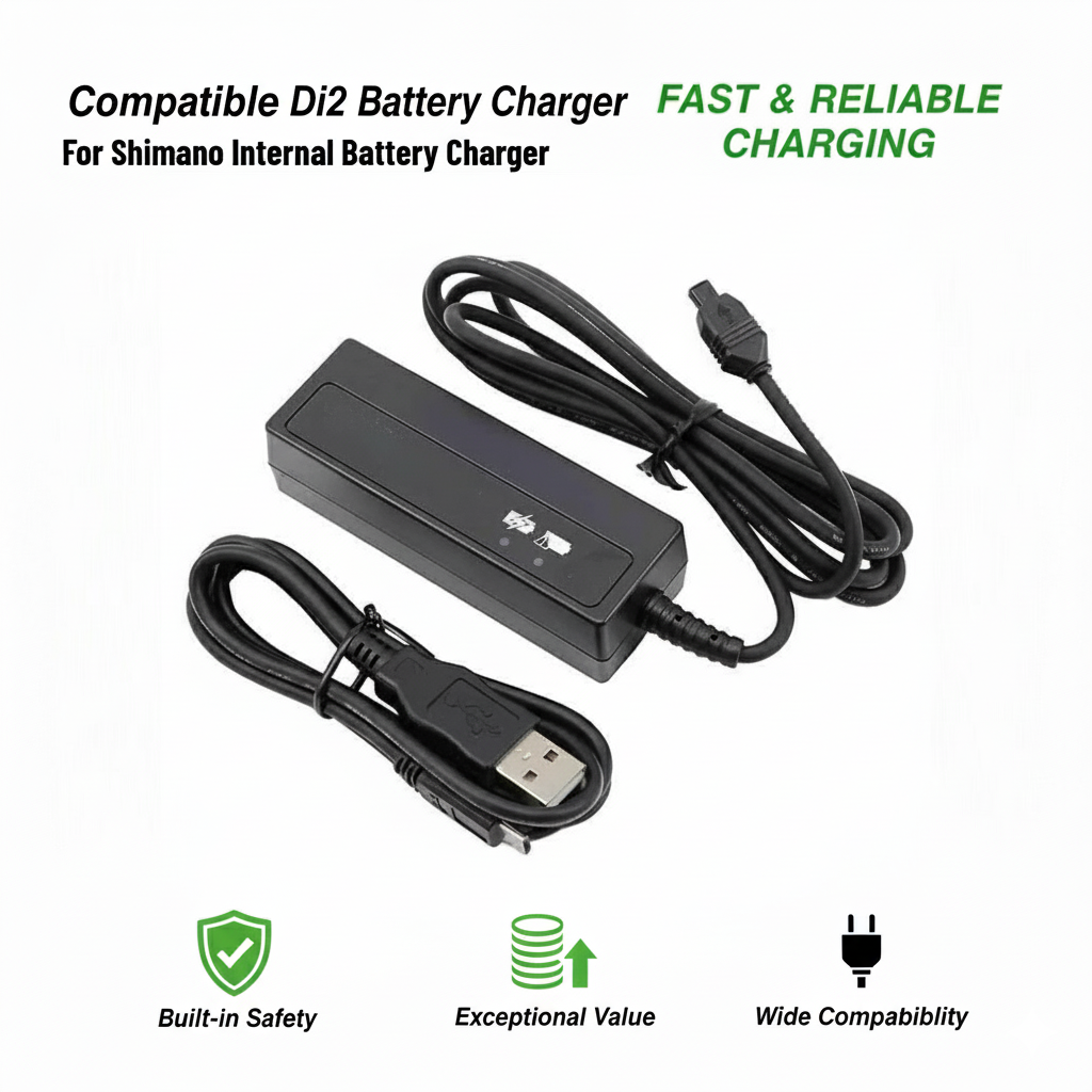 Di2 compatible USB charging cable used for bike electronic shifting maintenance