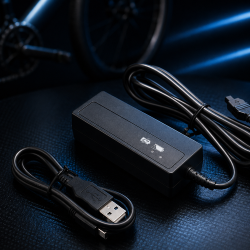 VELYN USB charging cable compatible with Shimano BCR2 Di2 DN110 power supply