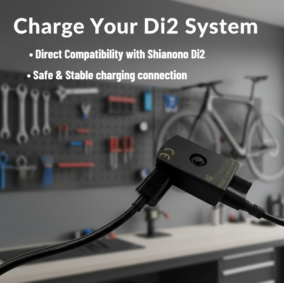 USB charger for Shimano Di2 Dura-Ace Ultegra GRX XT and XTR 11-speed systems