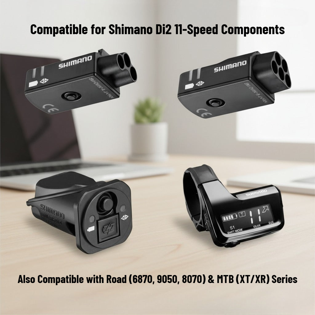 Shimano Di2 11-speed USB charger compatible with Dura-Ace Ultegra GRX XT and XTR